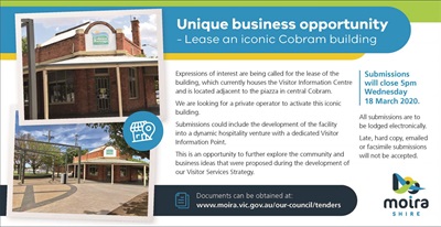Cobram building lease EOI - all papers