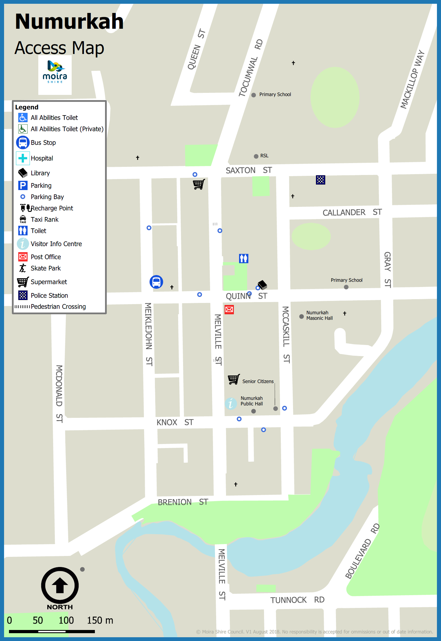 Numurkah Accessibility Map.png