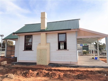 Cobram Station progress