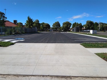 Civic Centre Car park Cobram Complete