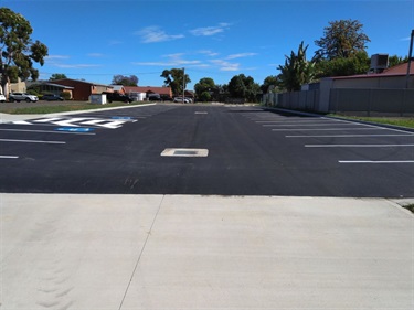 Civic Centre Car park Cobram Complete