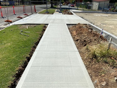 Civic Centre Car park Cobram progress