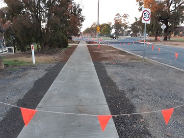 Dunlop Street Footpath - Gilmore Street