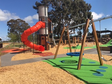 Federation Park Cobram Playground Complete