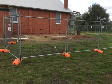 Picola Hall - shed removed