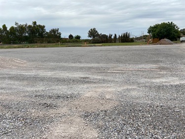 Strathmerton Netball-Tennis Courts - Progress