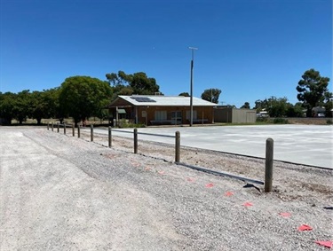 Strathmerton Netball-Tennis Courts - Bollards