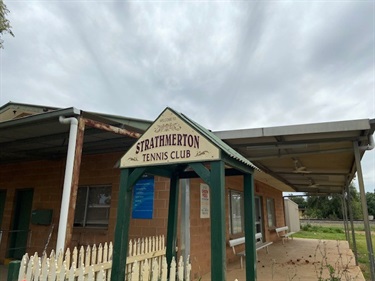 Strathmerton Netball-Tennis Courts - Progress