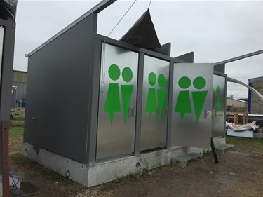 Wunghnu Public Toilet - progress