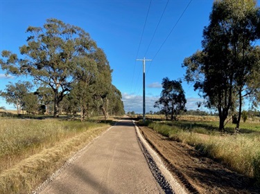 Yarrawonga to Burramine cycleway progress