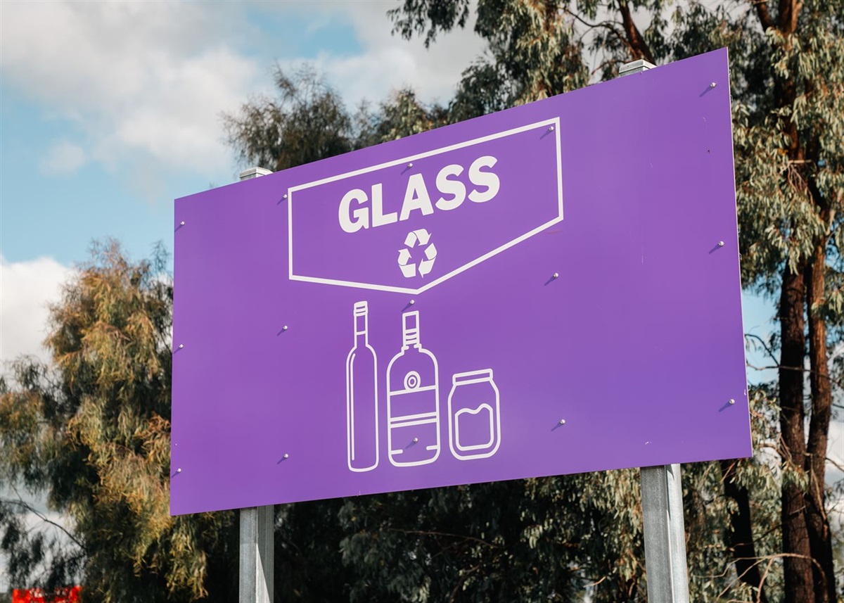 Glass dropoff points Moira Shire